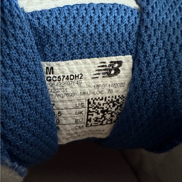 New Balance 574 Hazy Rose shoes size 7 - Picture 7 of 7